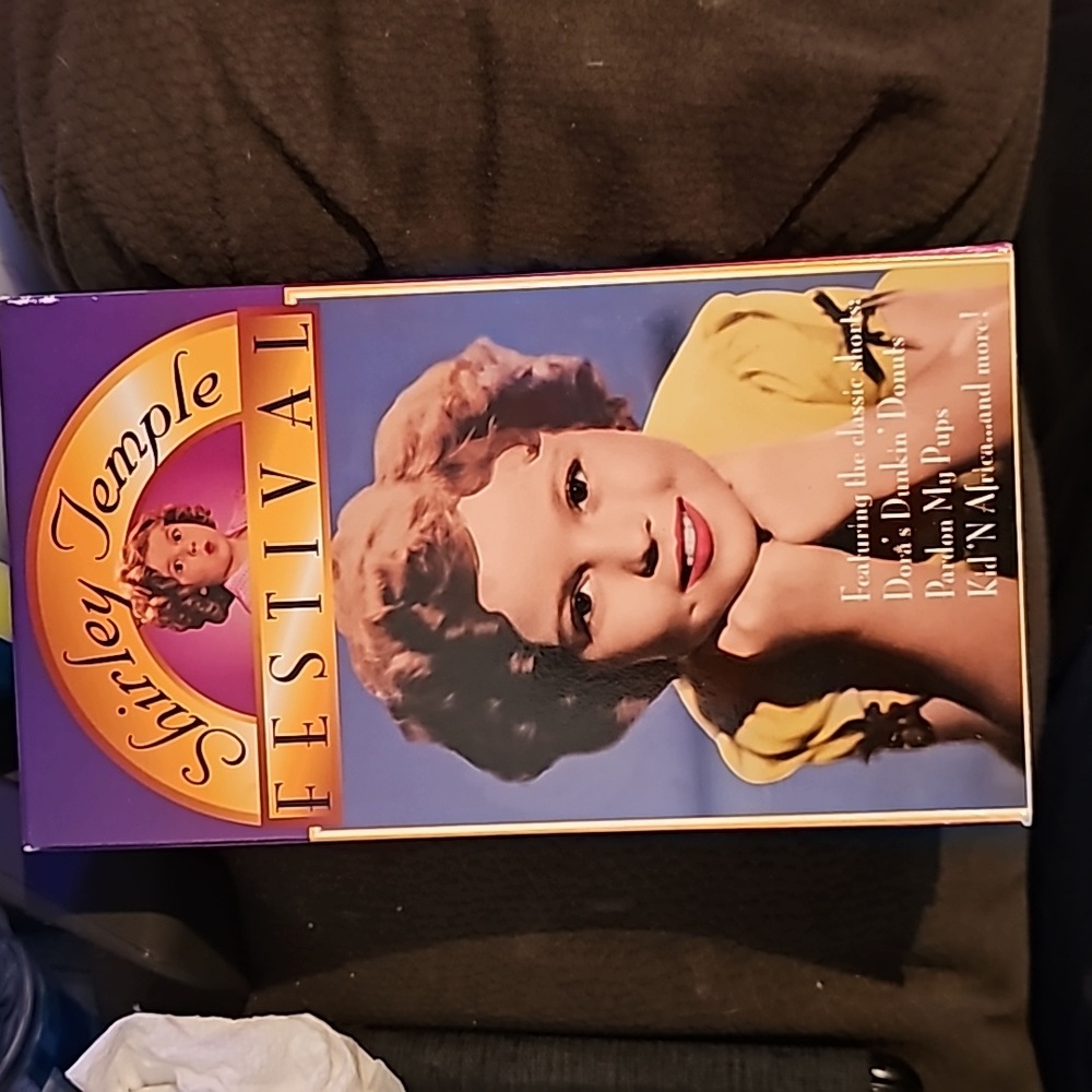 !! VHS. Shirley Temple Festival